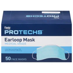 Flents Medical Earloop Mask Ppe - 50 Count