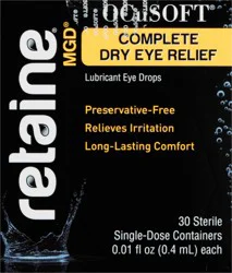 Retaine Lub Eye Drops - 30 Count