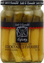 Sable & Rosenfeld Tipsy Cocktail Stirrers Sweet & Spicy - 16 Fl. Oz.