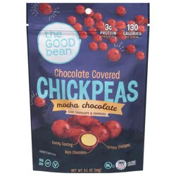 The Good Bean Chickpeas Mocha Chocolate - 3.5 Oz