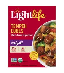 Lightlife Tempeh Cubes Teriyaki - 6 Oz
