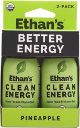 Ethan's Pinapple Energy Shot 2 Count - 4 Fl. Oz.