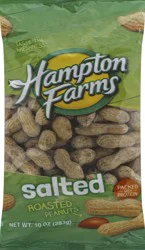 Hampton Farms Peanuts Salted In Shell - 10 Oz