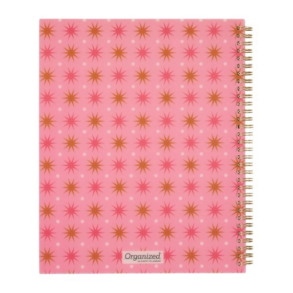 slide 5 of 10, 2025-2026 Organized by Happy Planner Monthly/Weekly Big Happy Planner, 8-1/2"" x 11"", Riso Pop, July 2025 To June 2026, PT0006B011, 1 ct