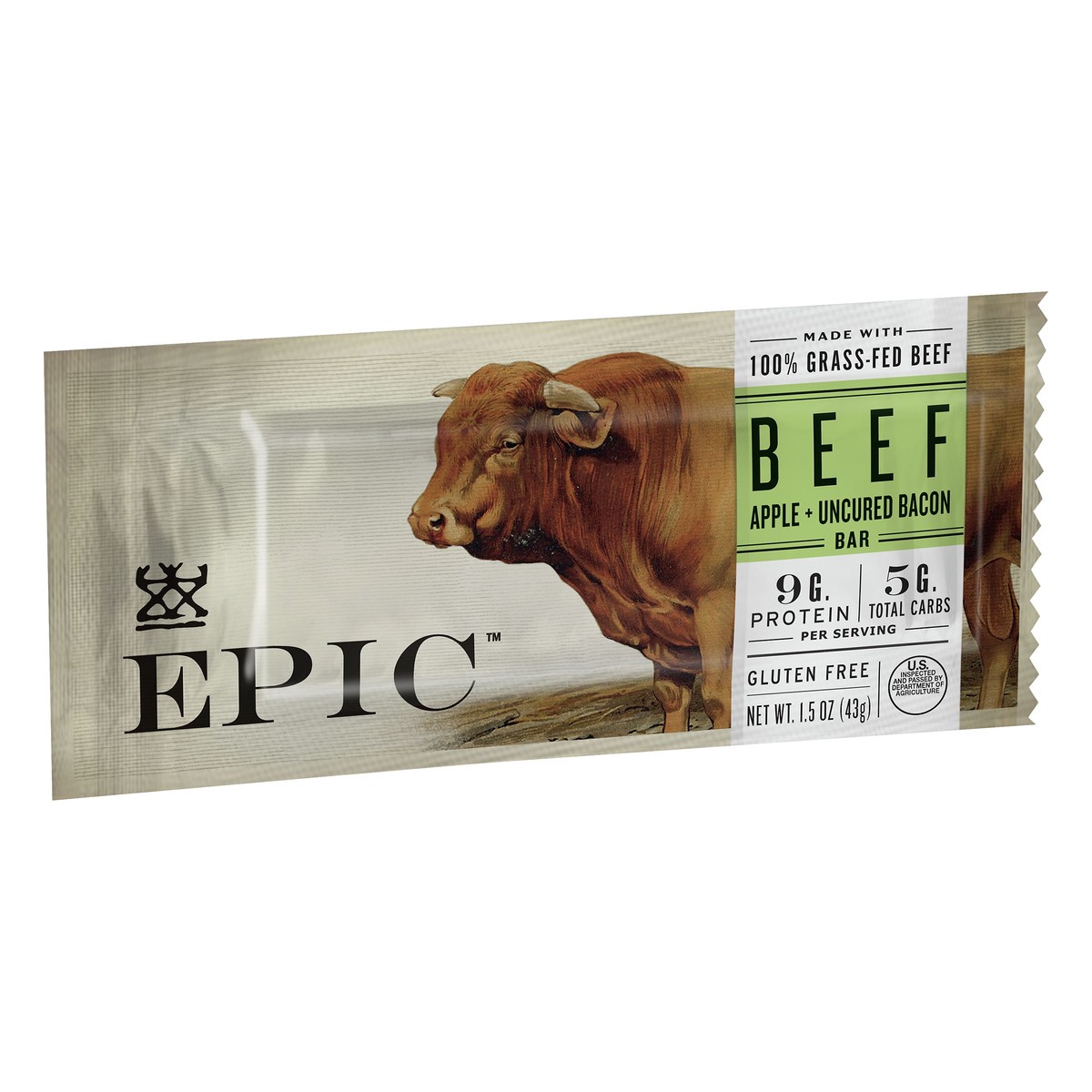 slide 9 of 12, Epic Beef Bacon Apple Bar, 1.5 oz