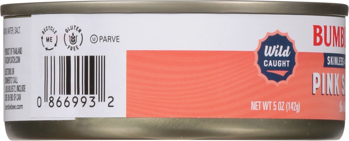 slide 11 of 11, Bumble Bee Boneless Pink Salmon, 5 oz