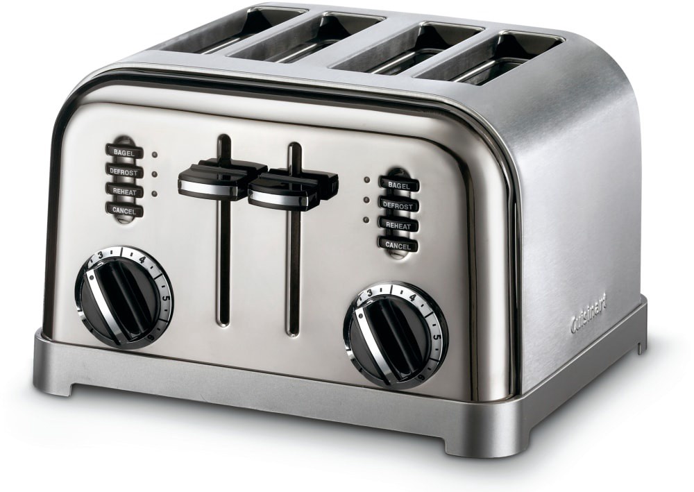 slide 1 of 2, Cuisinart Metal Classic 4-Slice Toaster, 1 ct