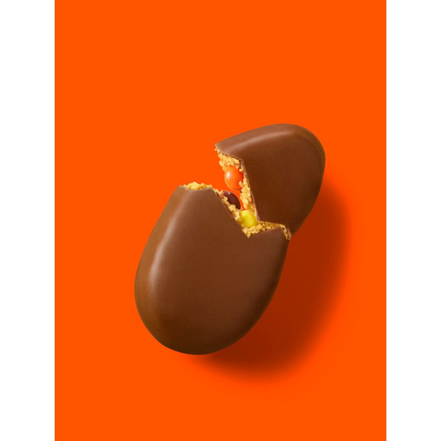 slide 3 of 4, Reese's STUFFED WITH PIECES Milk Chocolate Peanut Butter Egg Candy, 1.1 oz, Packs (24 Count), 1.1 oz