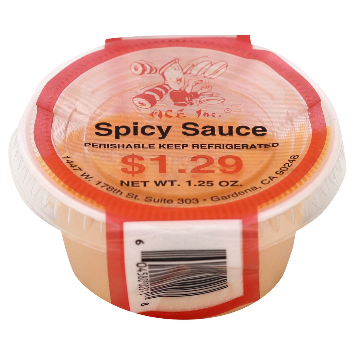slide 4 of 4, ACE Sushi Spicy Sauce 1.25 oz, 1.25 oz