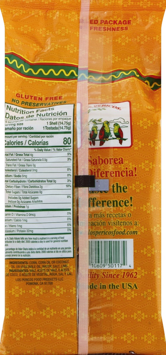 slide 7 of 11, Los Pericos Tostadas 24 ea, 24 ct