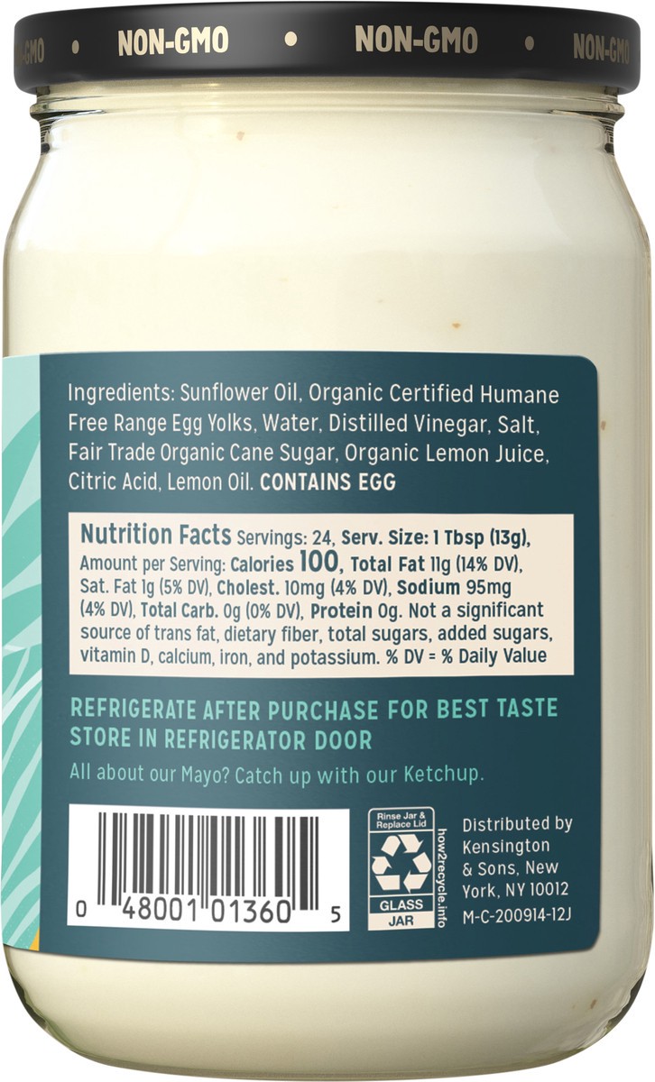 slide 3 of 3, Sir Kensington's Mayonnaise Classic Mayo 12 oz, 12 fl oz