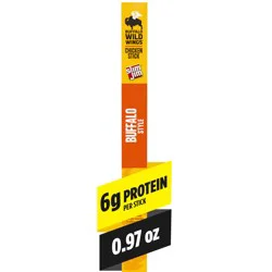Slim Jim Buffalo Wild Wings, Buffalo Style Chicken Sticks, Meat Snacks, 0.97 oz. 24-Count