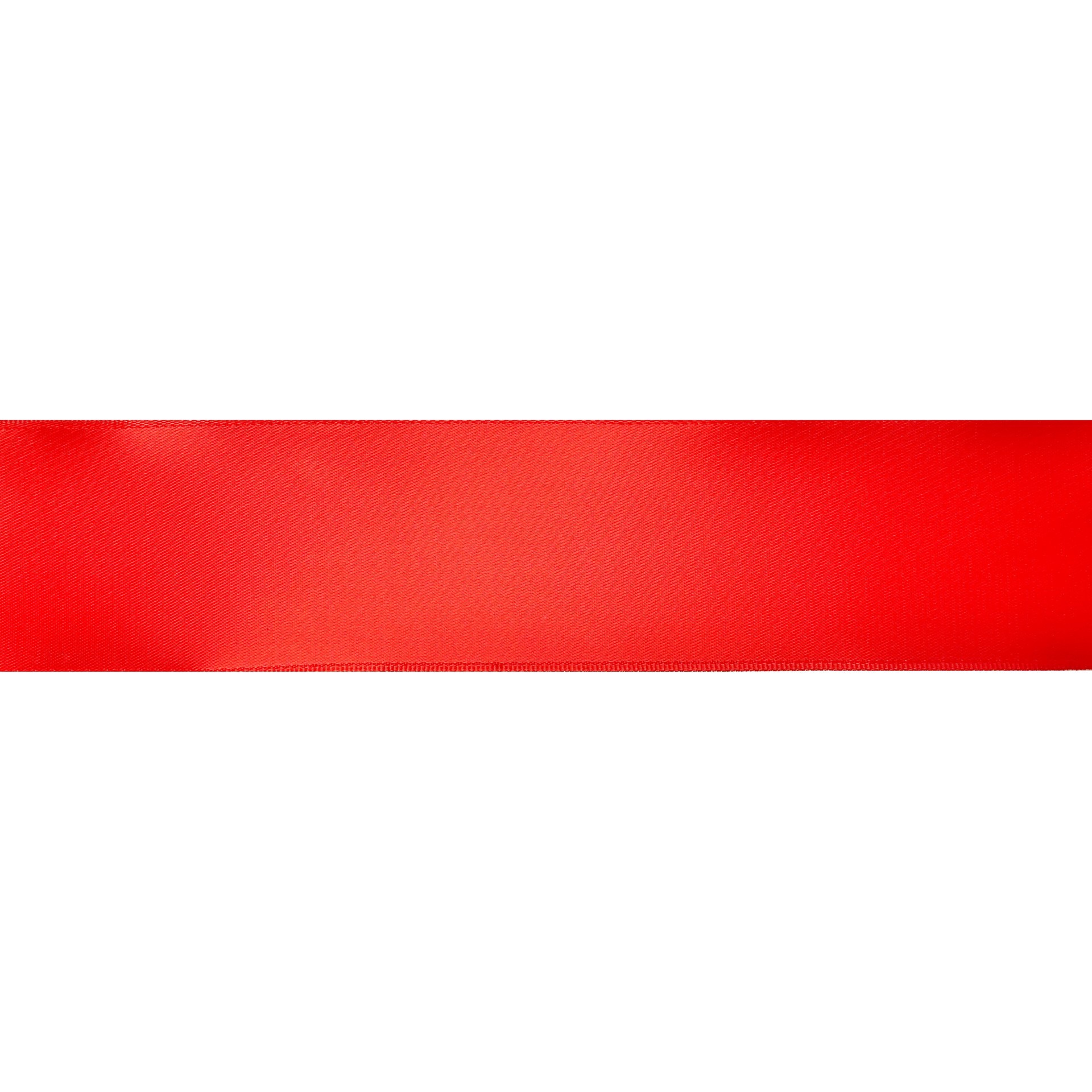 slide 2 of 4, 2" X 3yd. Satin Wired Ribbon By Celebrate It, 2 in x 3 yd