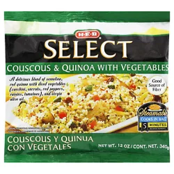 H-E-B Select Couscous and Quinoa with Vegetables