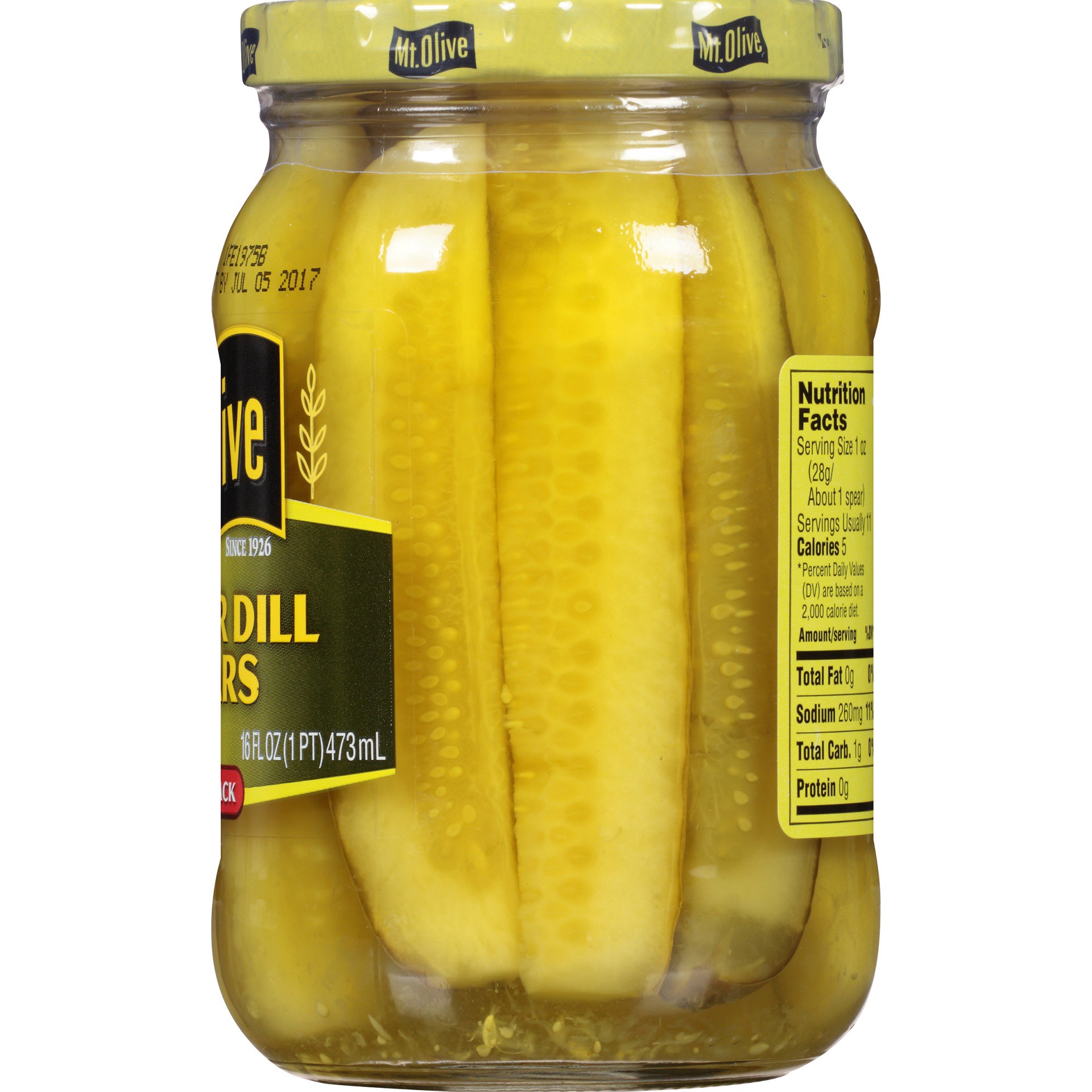 slide 4 of 6, Mt. Olive Kosher Dill Spears Pickles 16 Oz, 16 oz