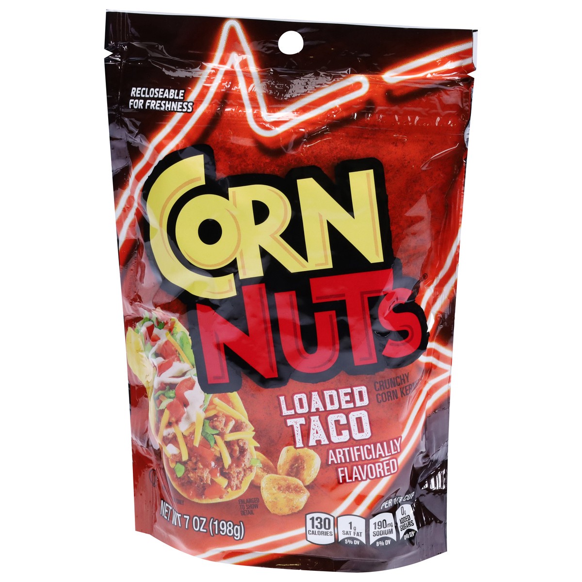 slide 4 of 4, Corn Nuts Crunchy Loaded Taco Corn Kernels 7 oz, 7 oz
