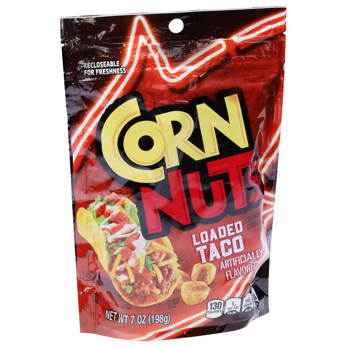slide 3 of 4, Corn Nuts Crunchy Loaded Taco Corn Kernels 7 oz, 7 oz