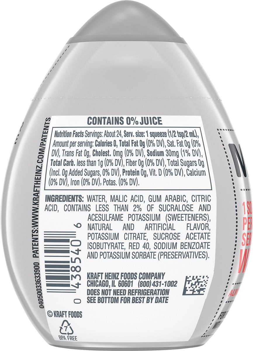slide 10 of 11, MiO Strawberry Kiwi Artificially Flavored Liquid Water Enhancer Bottle, 1.62 fl oz