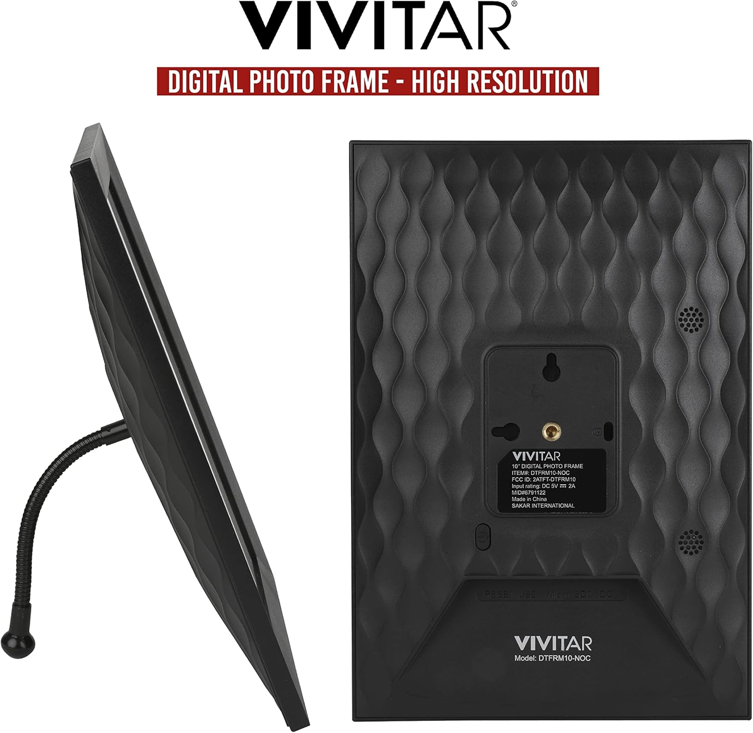 slide 7 of 8, Vivitar 10.1-inch WIFI Cloud Digital Photo Frame, 1 ct