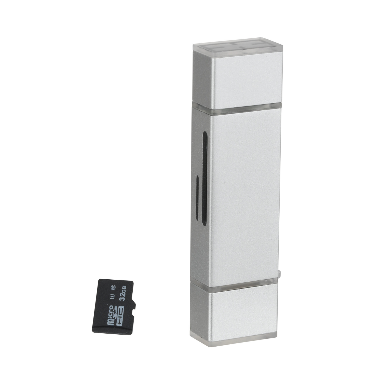 slide 7 of 7, Vivitar MicroSD Card W/5:1 Reader USBA-C 32 MB, 1 ct