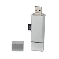 Vivitar MicroSD Card W/5:1 Reader USBA-C 32 MB