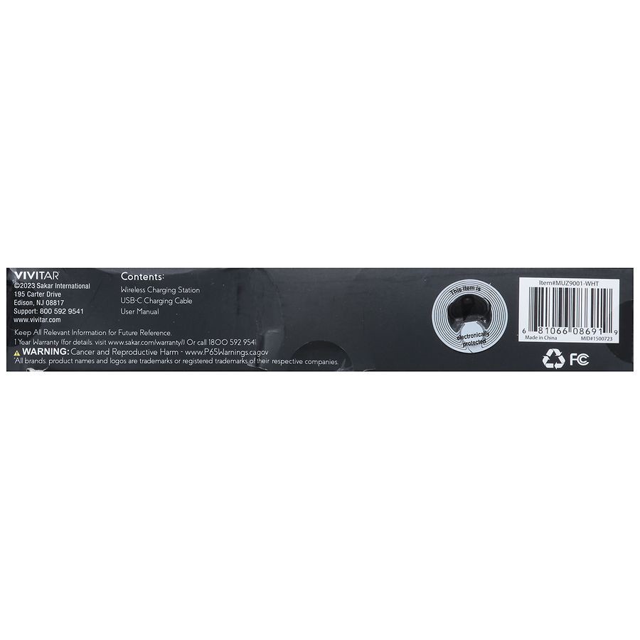 slide 2 of 5, Muze Wireless Charging Station 1 ea, 1 ct