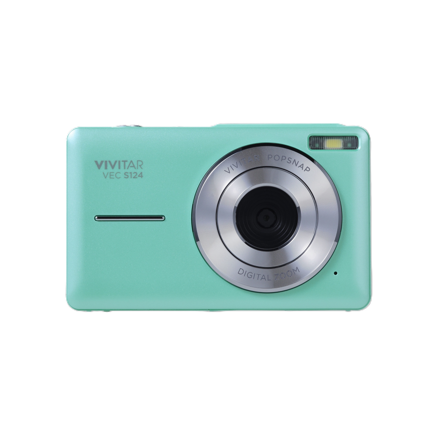 slide 1 of 6, Vivitar Point and Shoot Camera - Mint Green, 1 ct