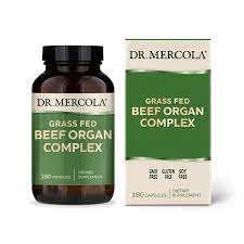 slide 1 of 1, Dr. Mercola Dr Mercola Grass Fed Beef Organ Complex, 180 ct