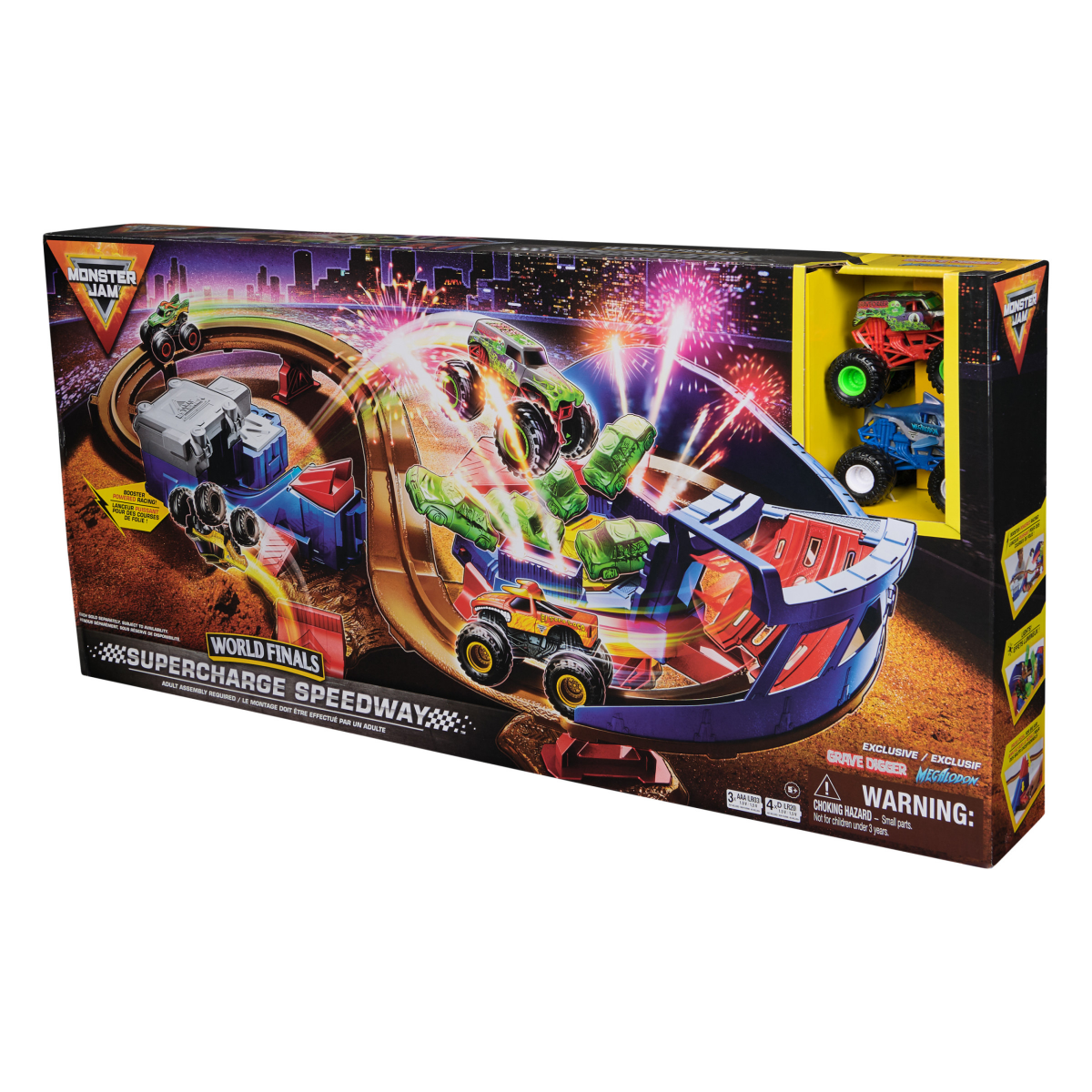 slide 4 of 5, Monster Jam Booster Playset - 1:64 Scale, 1 ct