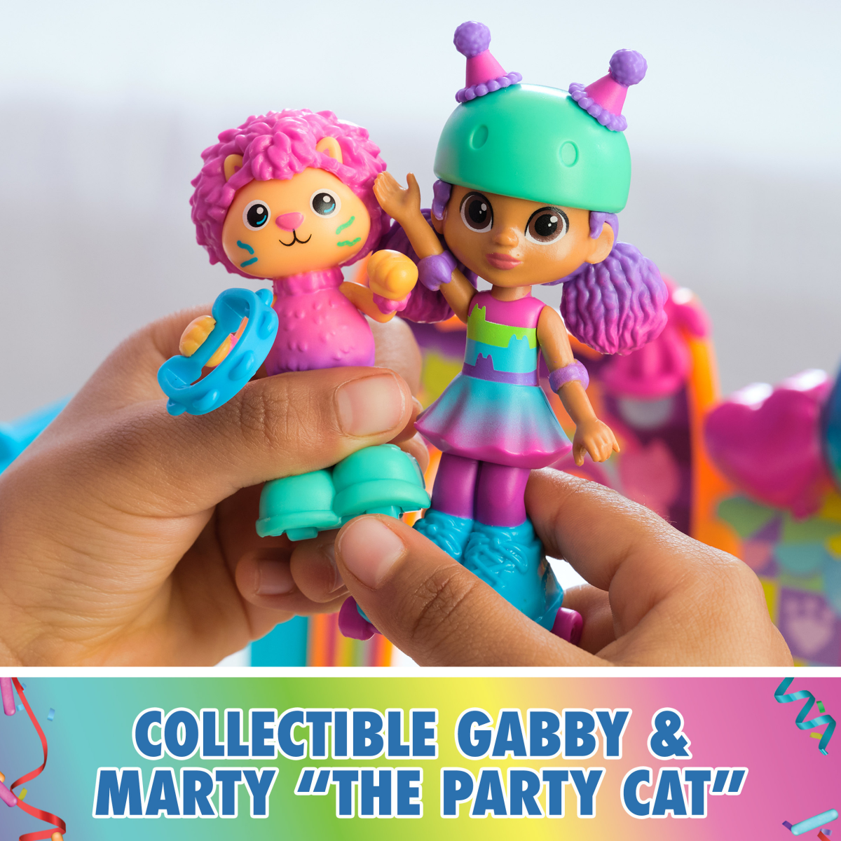 slide 6 of 7, Gabby's Dollhouse Skate Party Set, 1 ct