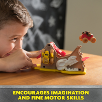 slide 12 of 25, Monster Jam Mini Jams, Earthshaker Boneyard Blaster Playset with 2 Minis Monster Jam Monster Truck, Kids Toys For Ages 3 and Up, 1 ct