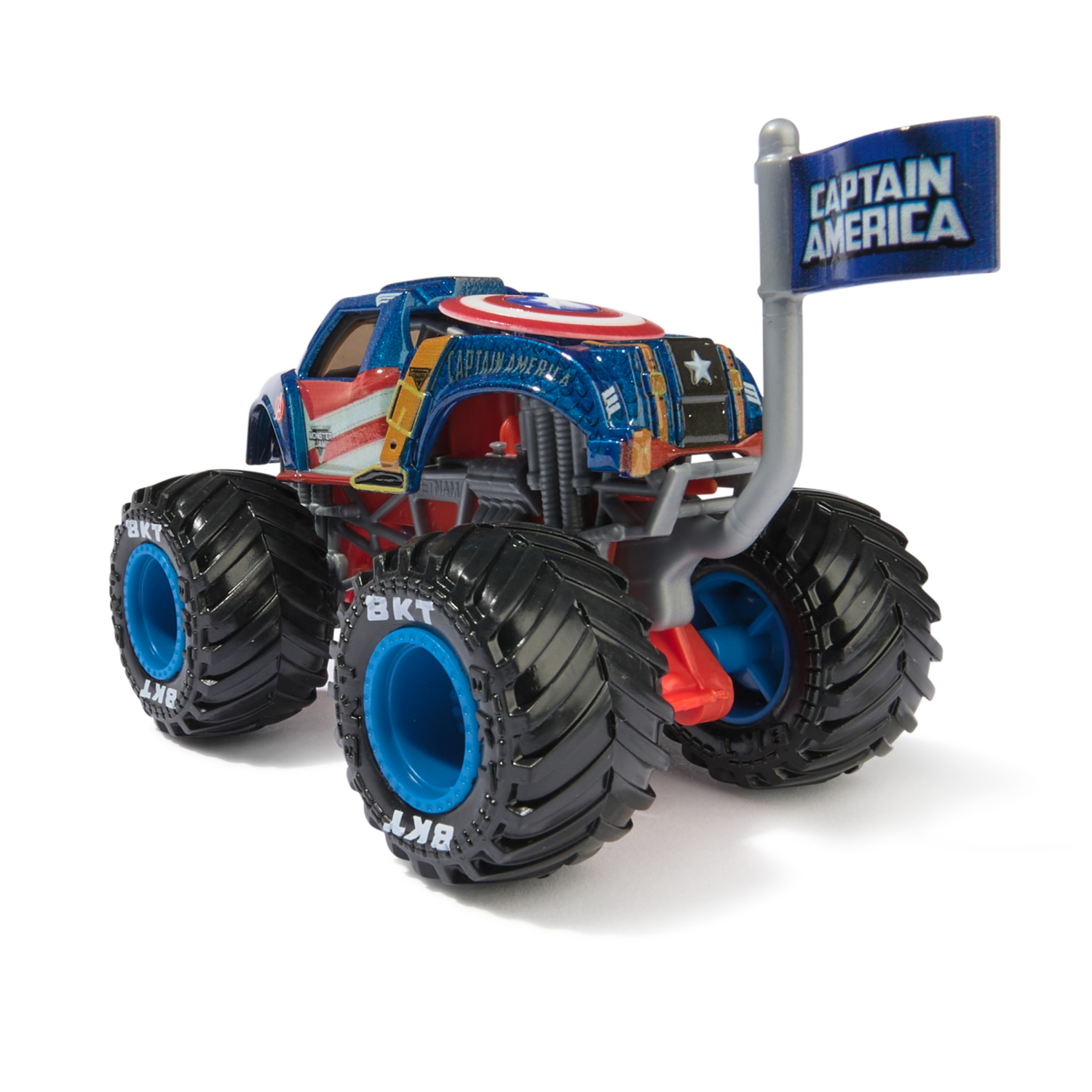 slide 5 of 7, Monster Jam, Marvel Official Monster Truck, 1to64 Vehicle 1 EA (Style May Vary), 1 ct