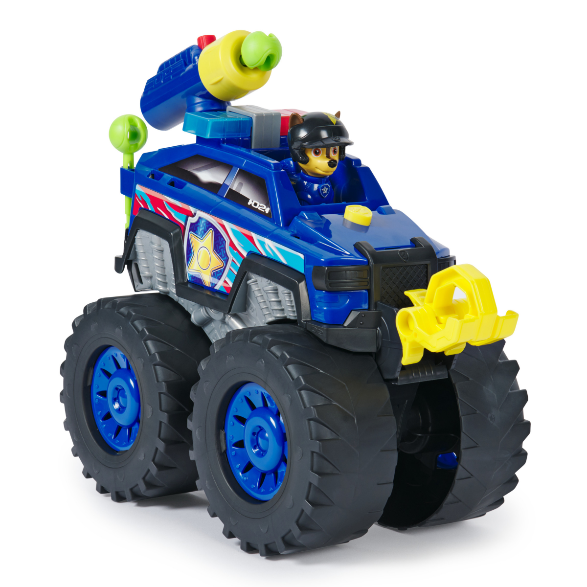 slide 3 of 8, PAW Patrol Chase Deluxe Rescue Wheels Vehicle, 1 ct