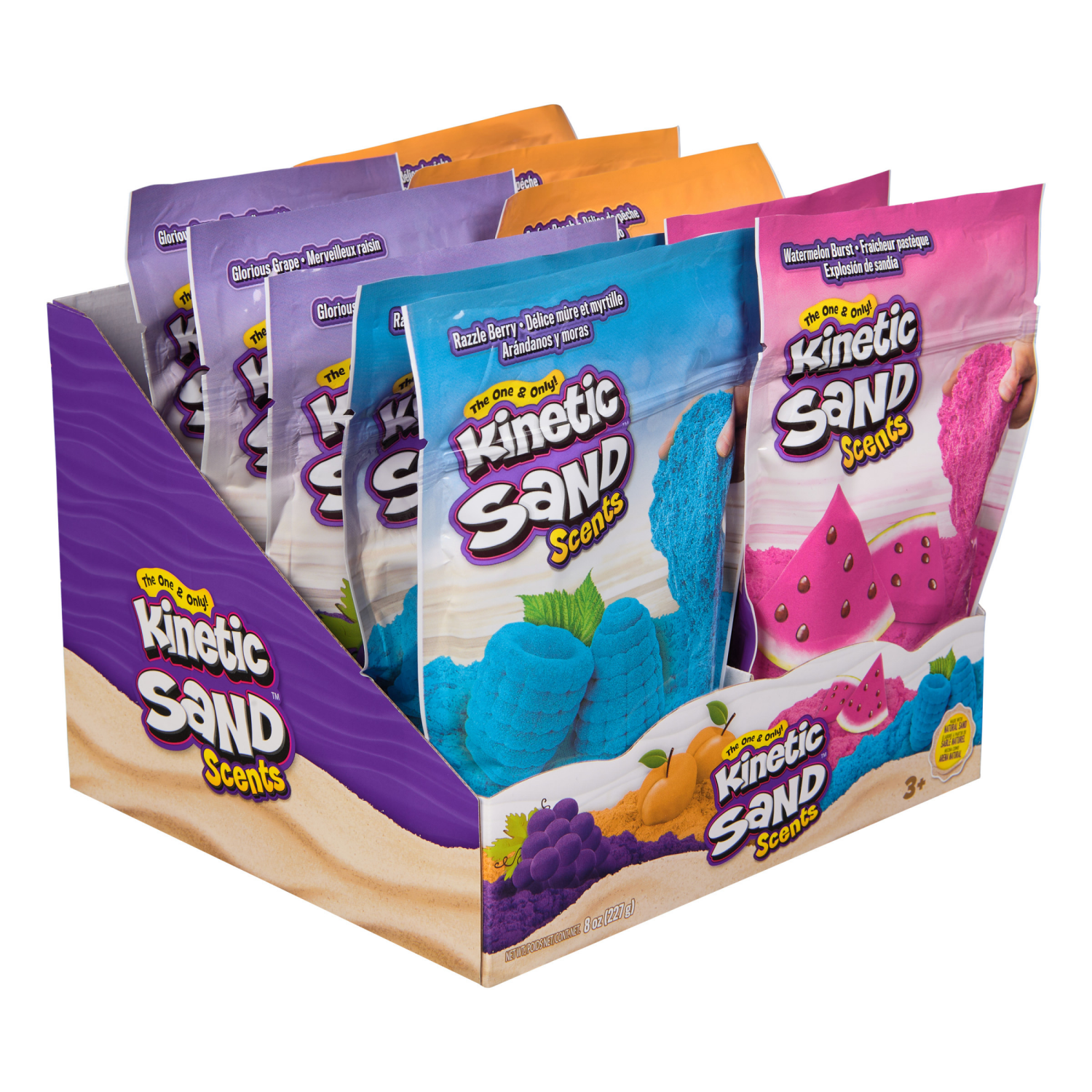 slide 3 of 5, Kinetic Sand 8oz Scented Play Sand (Styles May Vary) 1 Each, 8 oz