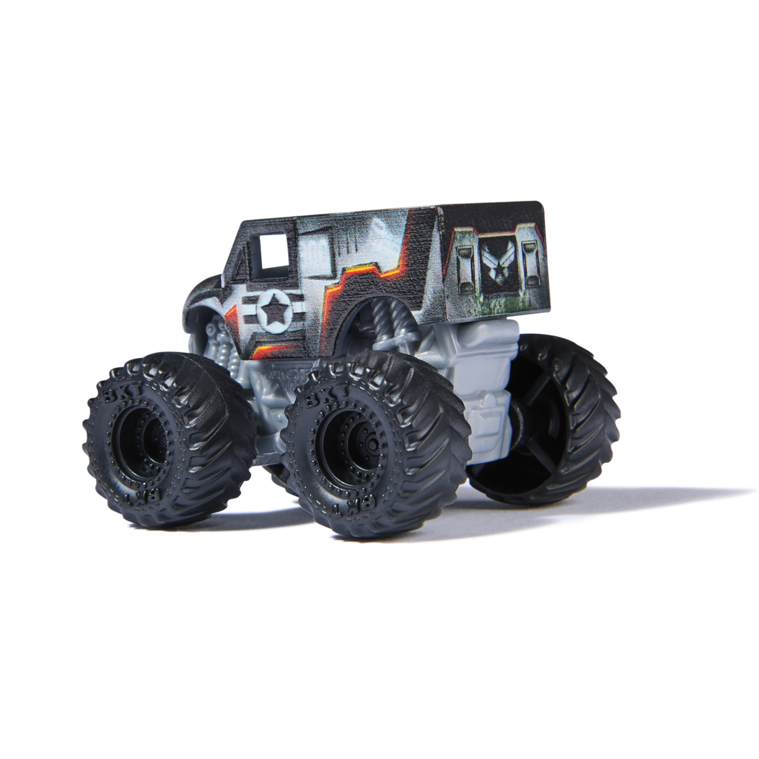slide 7 of 7, Monster Jam, Marvel Mini Monster Truck 3-Pack 1:87 Scale (Styles May Vary), 1 ct
