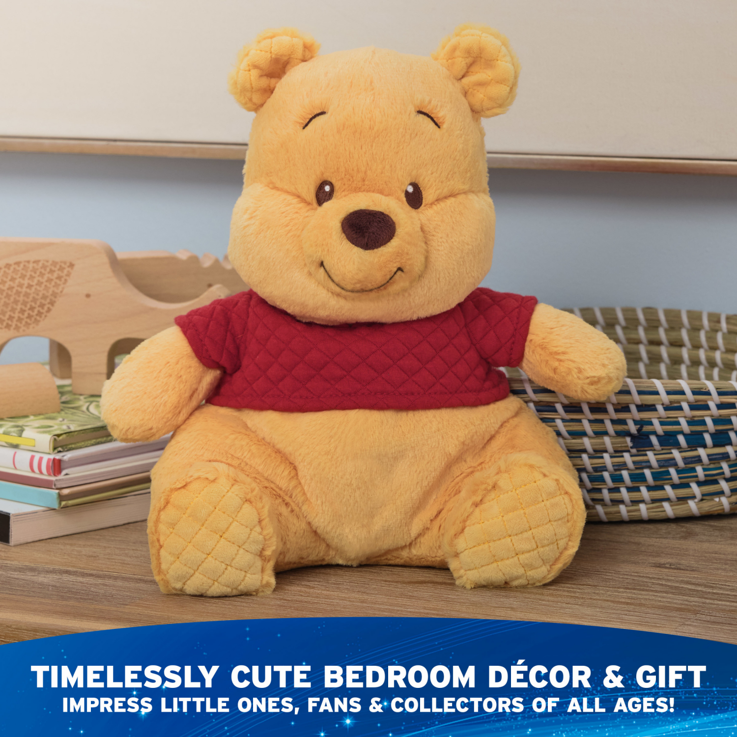 slide 3 of 5, Gund Disney Official Winnie The Pooh Oh So Snuggly Plush, Teddy Bear, 1 Each, 1 ct