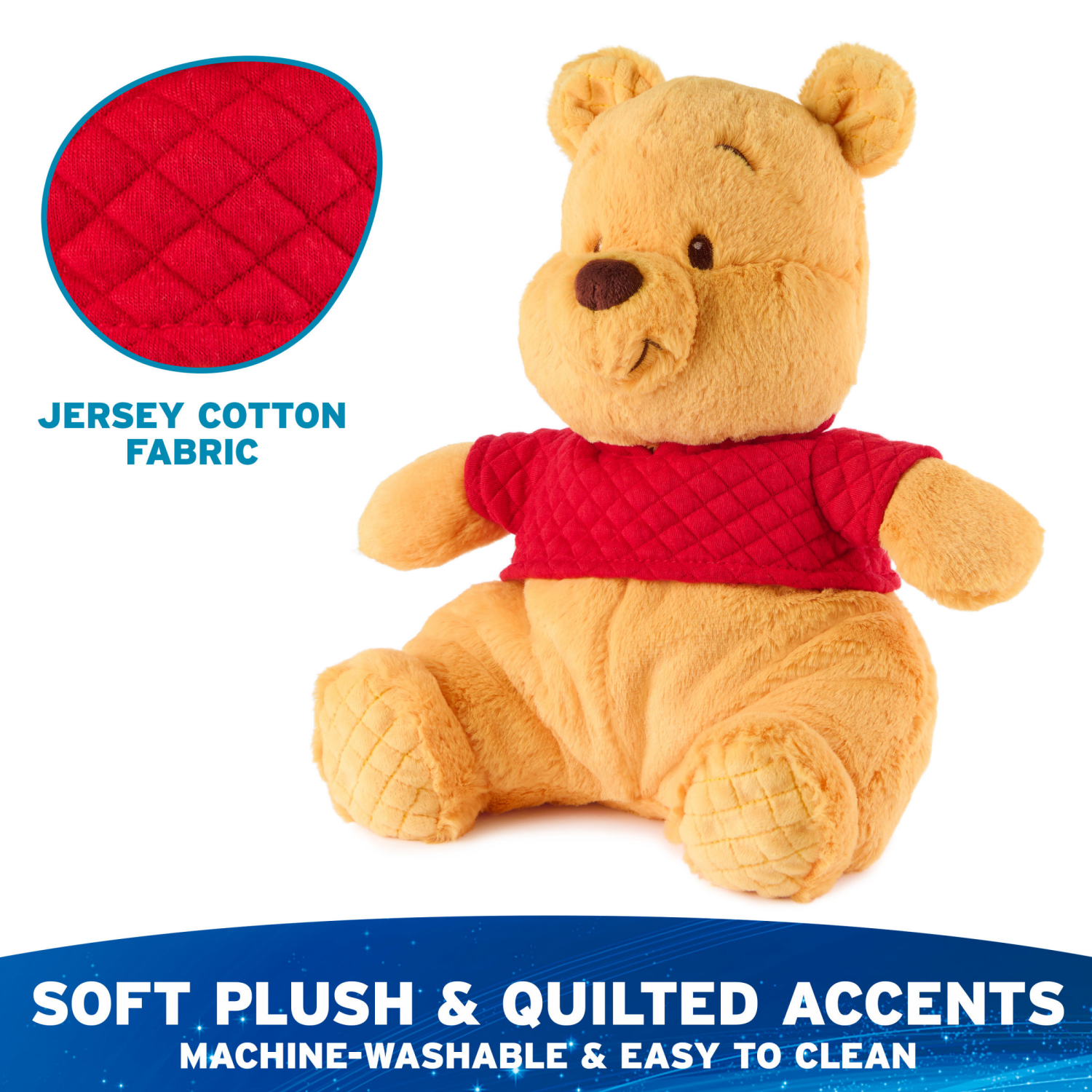 slide 4 of 5, Gund Disney Official Winnie The Pooh Oh So Snuggly Plush, Teddy Bear, 1 Each, 1 ct