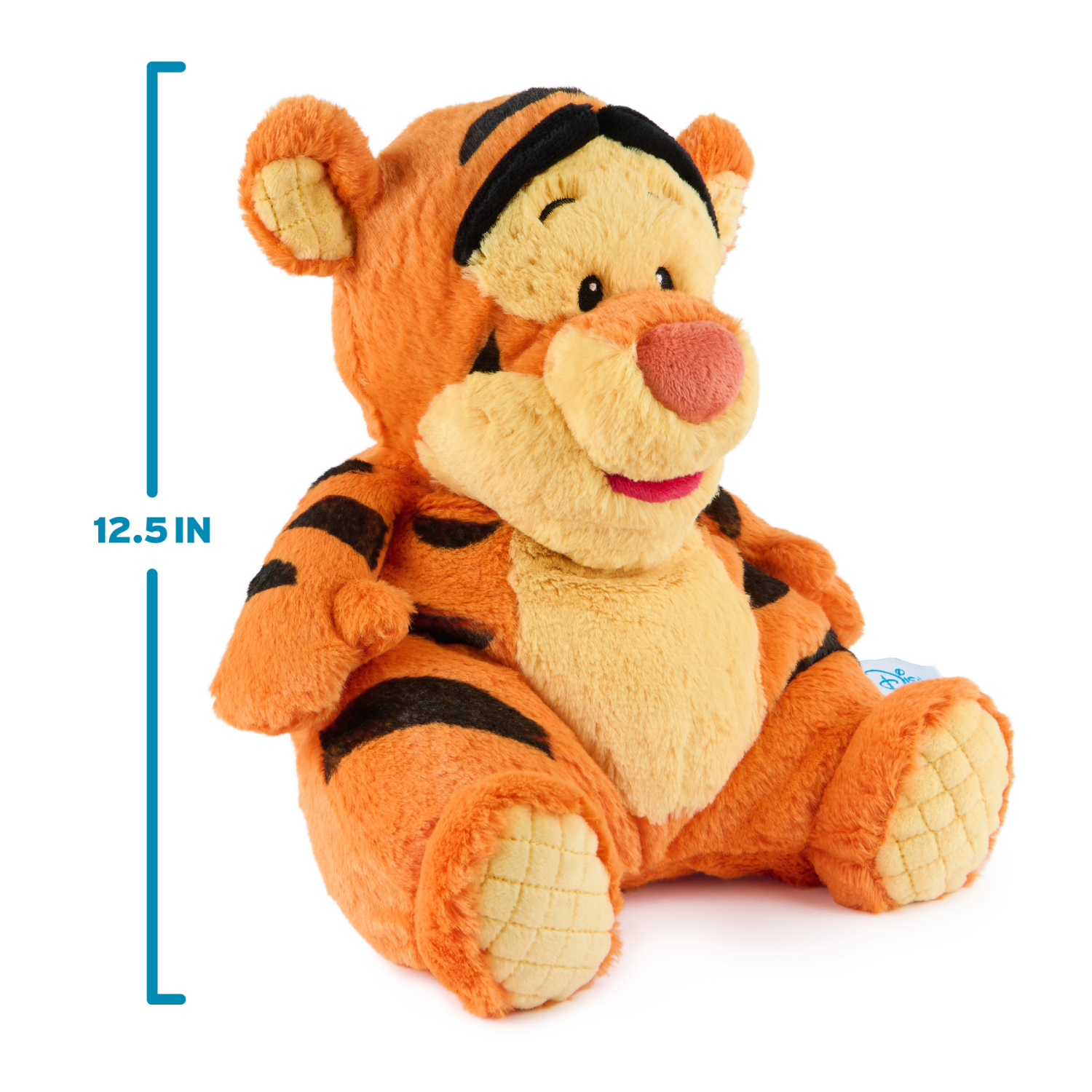 slide 2 of 8, GUND Disney Official Tigger Oh So Snuggly Plush, Winnie the Pooh, Tigger Tiger Stuffed Animal for Ages 1 and Up, Orange, 12.5., 1 ct