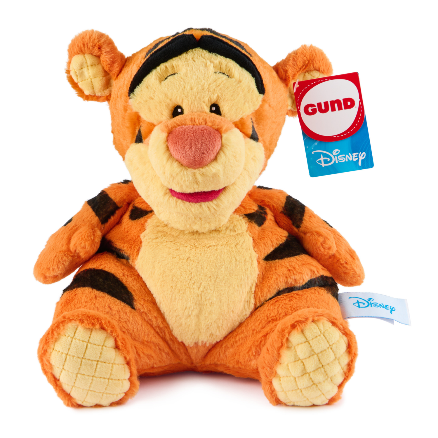 slide 1 of 8, GUND Disney Official Tigger Oh So Snuggly Plush, Winnie the Pooh, Tigger Tiger Stuffed Animal for Ages 1 and Up, Orange, 12.5., 1 ct