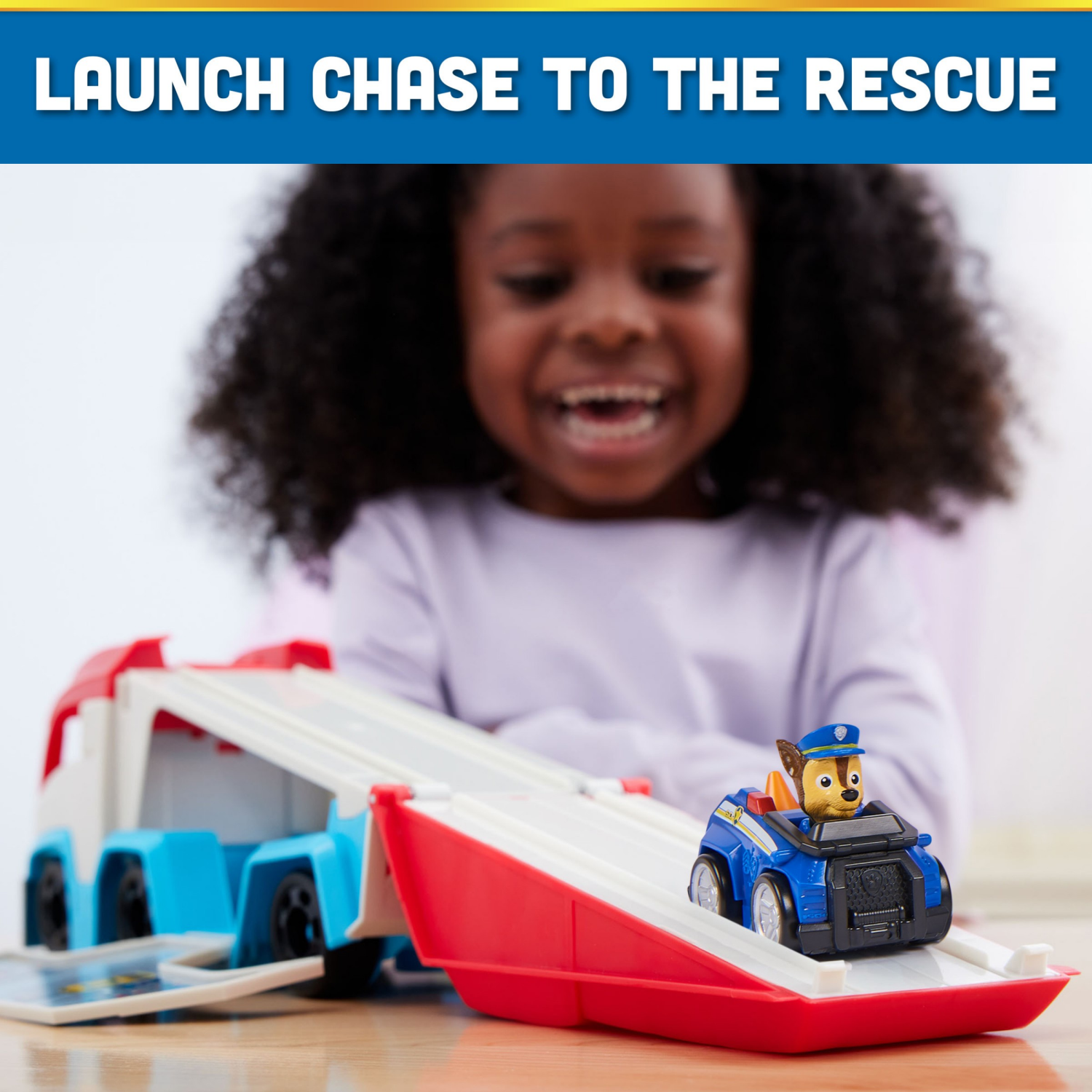 slide 2 of 7, PAW Patrol: Pup Squad Patroller Team Vehicle, Toy Truck with Collectible PAW Patrol Chase Toy Car, Kids Toys for Boys & Girls Ages 3+, 1 ct