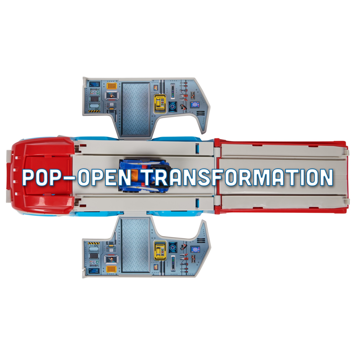 slide 5 of 7, PAW Patrol: Pup Squad Patroller Team Vehicle, Toy Truck with Collectible PAW Patrol Chase Toy Car, Kids Toys for Boys & Girls Ages 3+, 1 ct