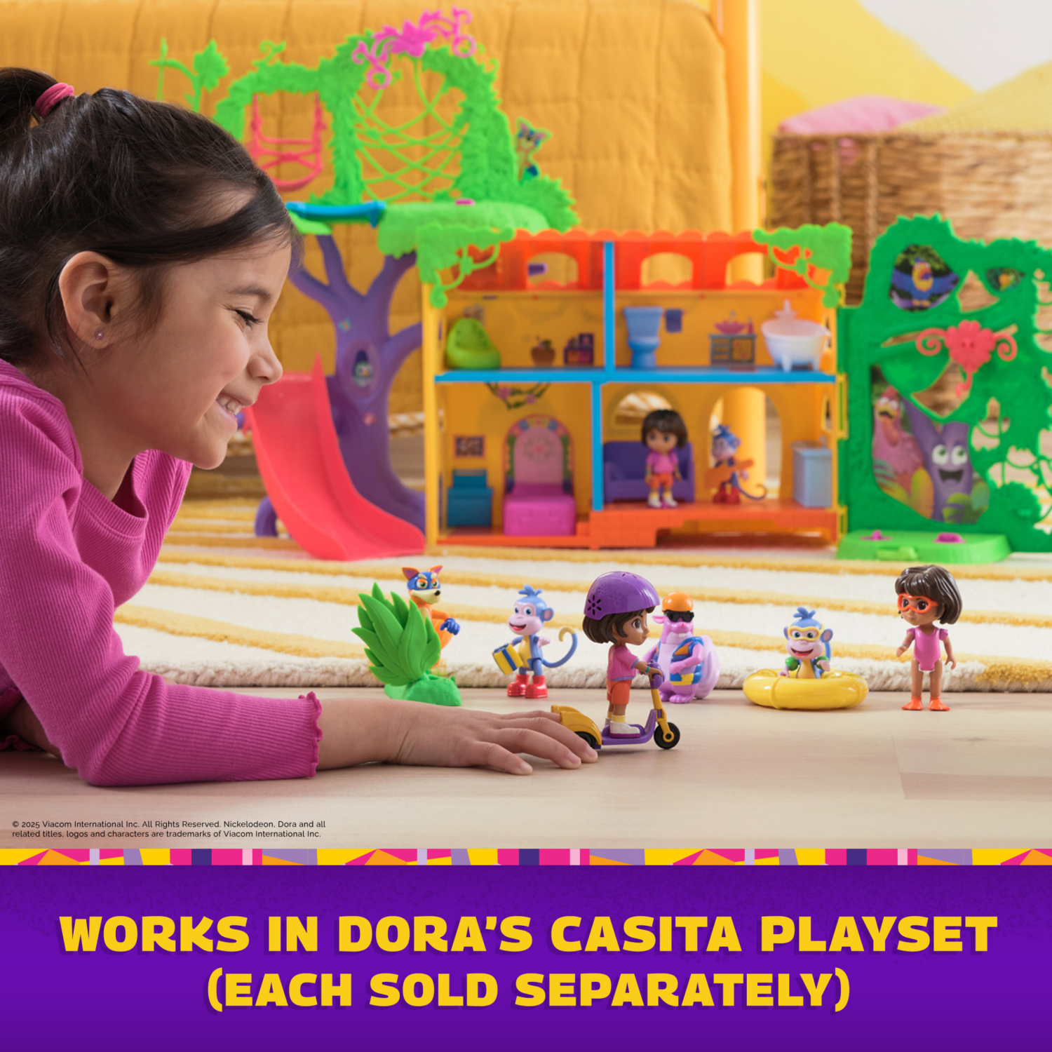 slide 4 of 8, Dora the Explorer Figure Adventure Pack Asst, 1 ct