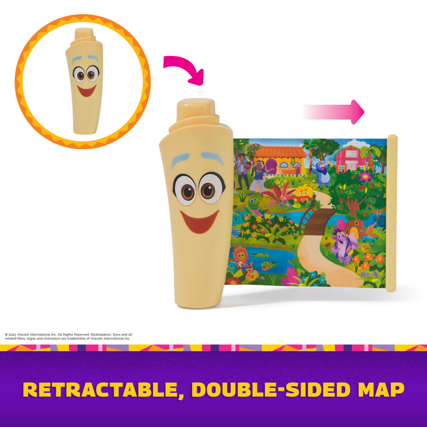 slide 4 of 8, Dora the Explorer Role Play Backpack, 1 ct