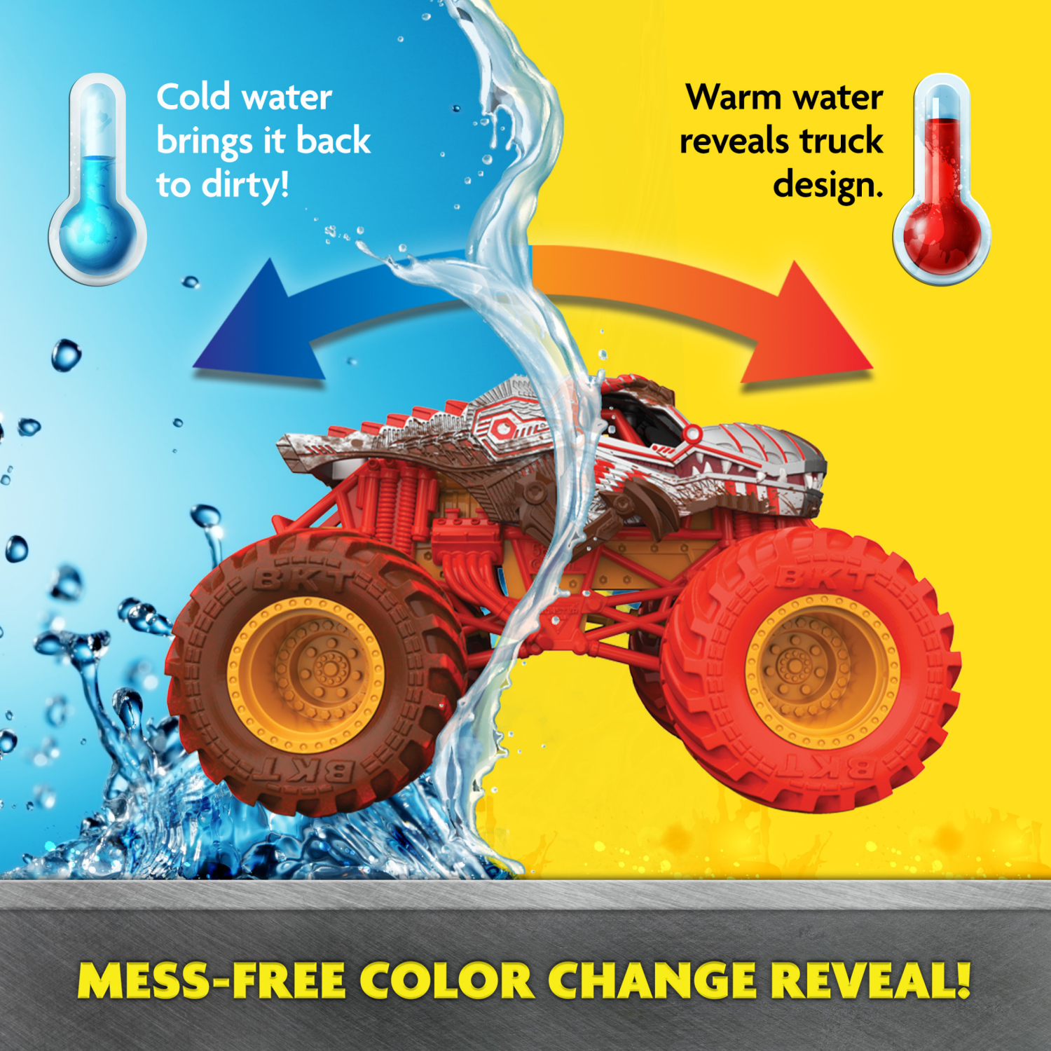 slide 7 of 8, Monster Jam Truck Wash Playset, 1 ct