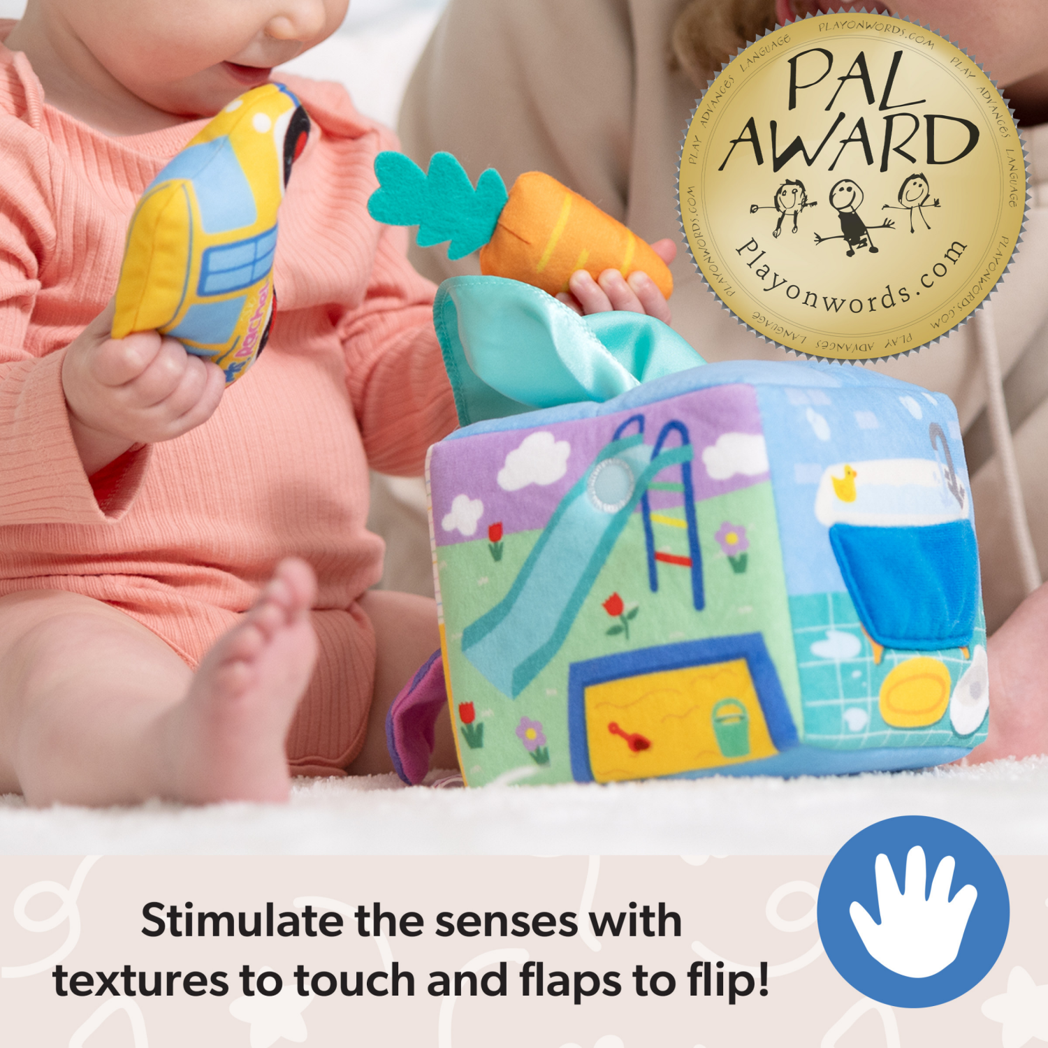 slide 5 of 7, Ms. Rachel Surprise Learning Box Baby Toy, 1 ct