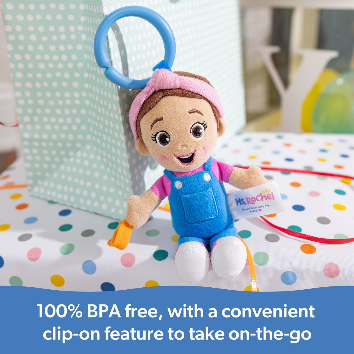 slide 7 of 7, Ms. Rachel Sensory Take-Along Toy, 1 ct