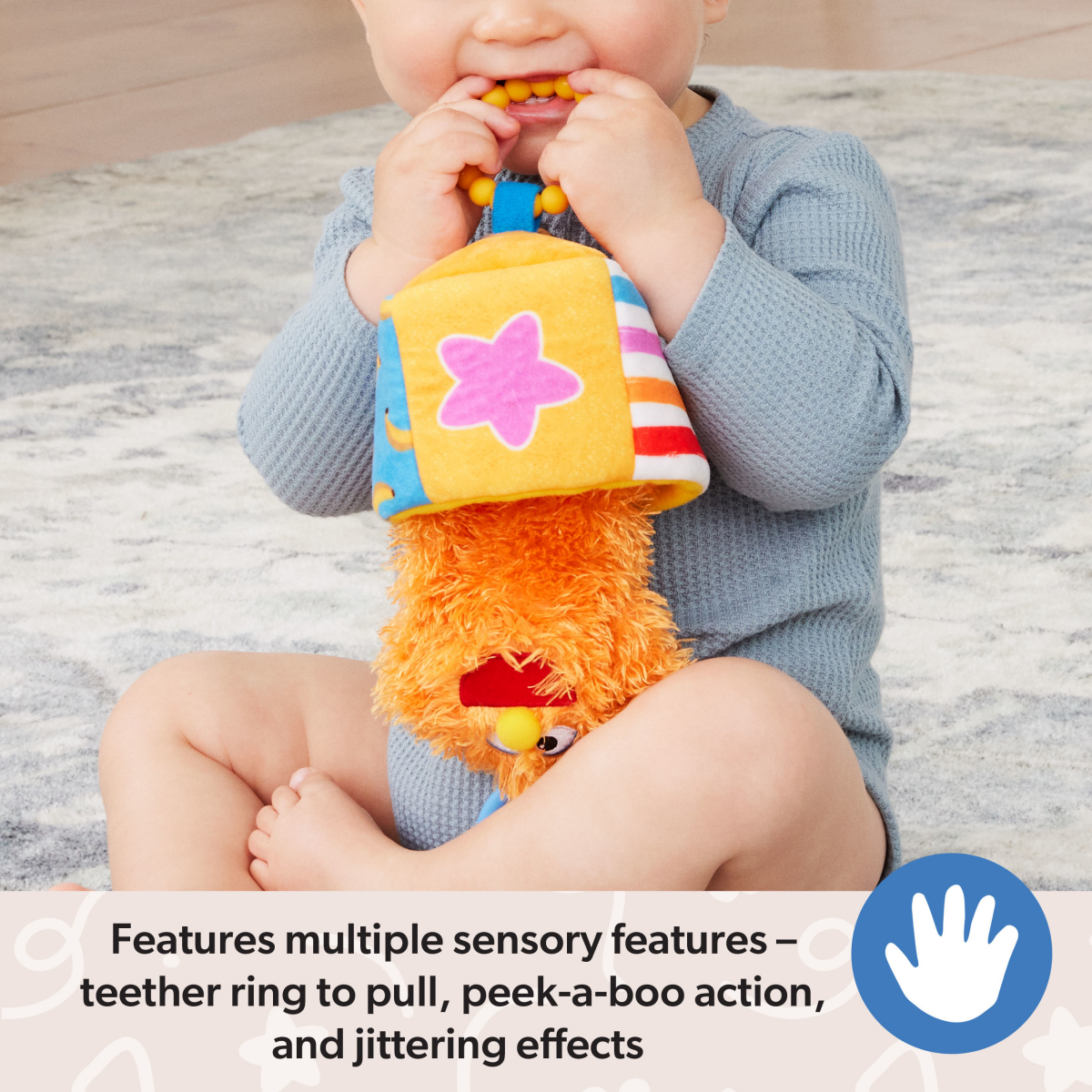 slide 3 of 7, Ms. Rachel Sensory Take-Along Toy - Herbie, 1 ct