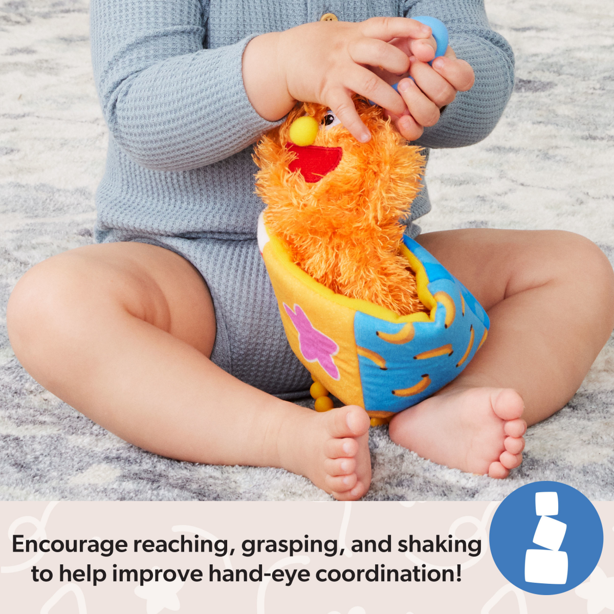 slide 6 of 7, Ms. Rachel Sensory Take-Along Toy - Herbie, 1 ct