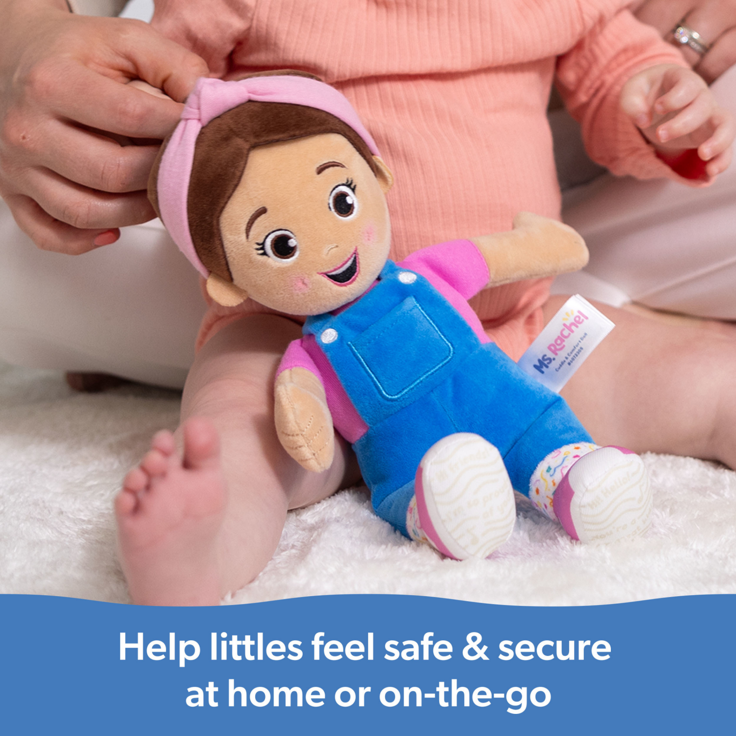 slide 4 of 7, Ms. Rachel 11" Cuddle & Comfort Doll, 11 in