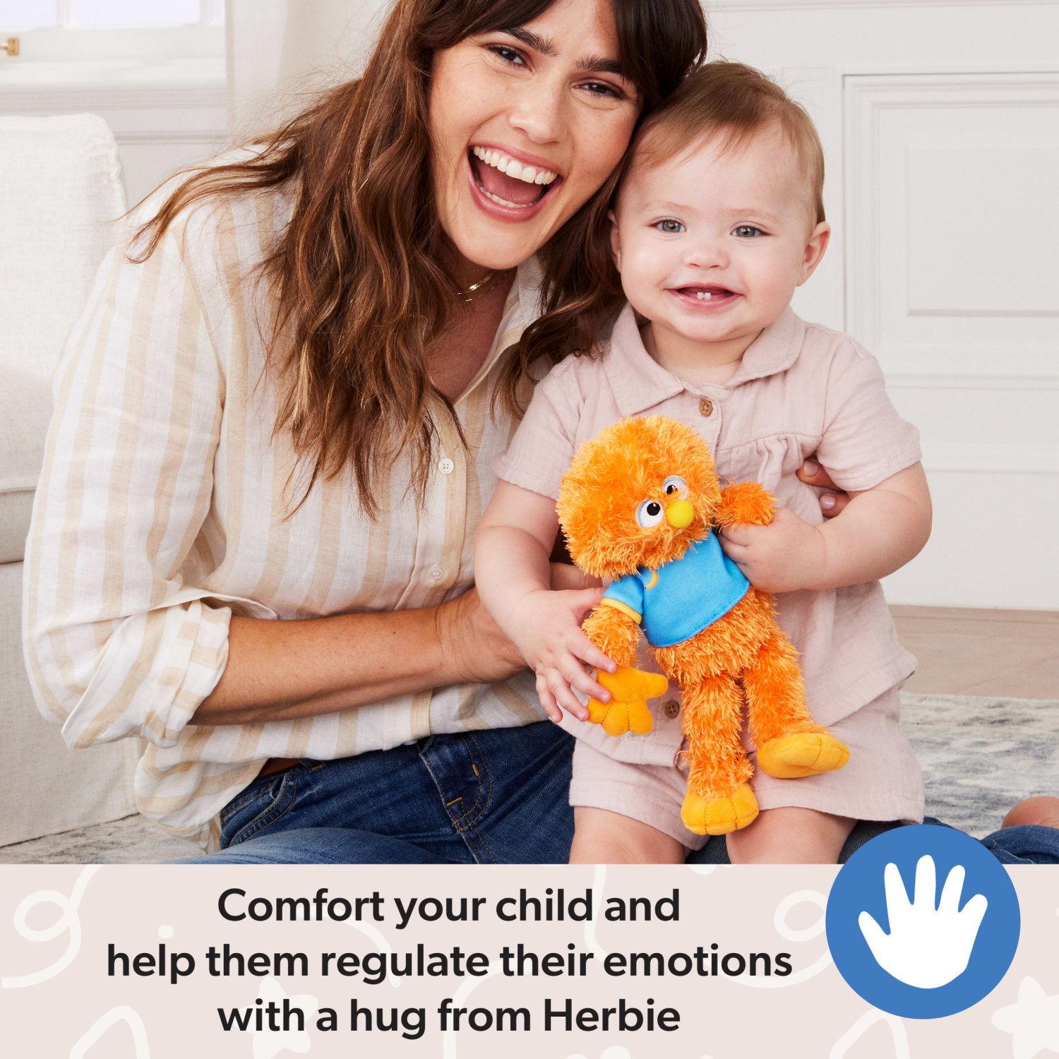 slide 2 of 7, Ms. Rachel Herbie 11" Cuddle & Comfort Friend Doll, 11 in